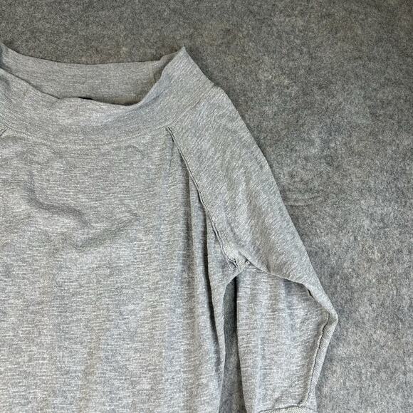 We The Free Free People Top Women’s Small Palisades Off The Shoulder Grey - Picture 2 of 7